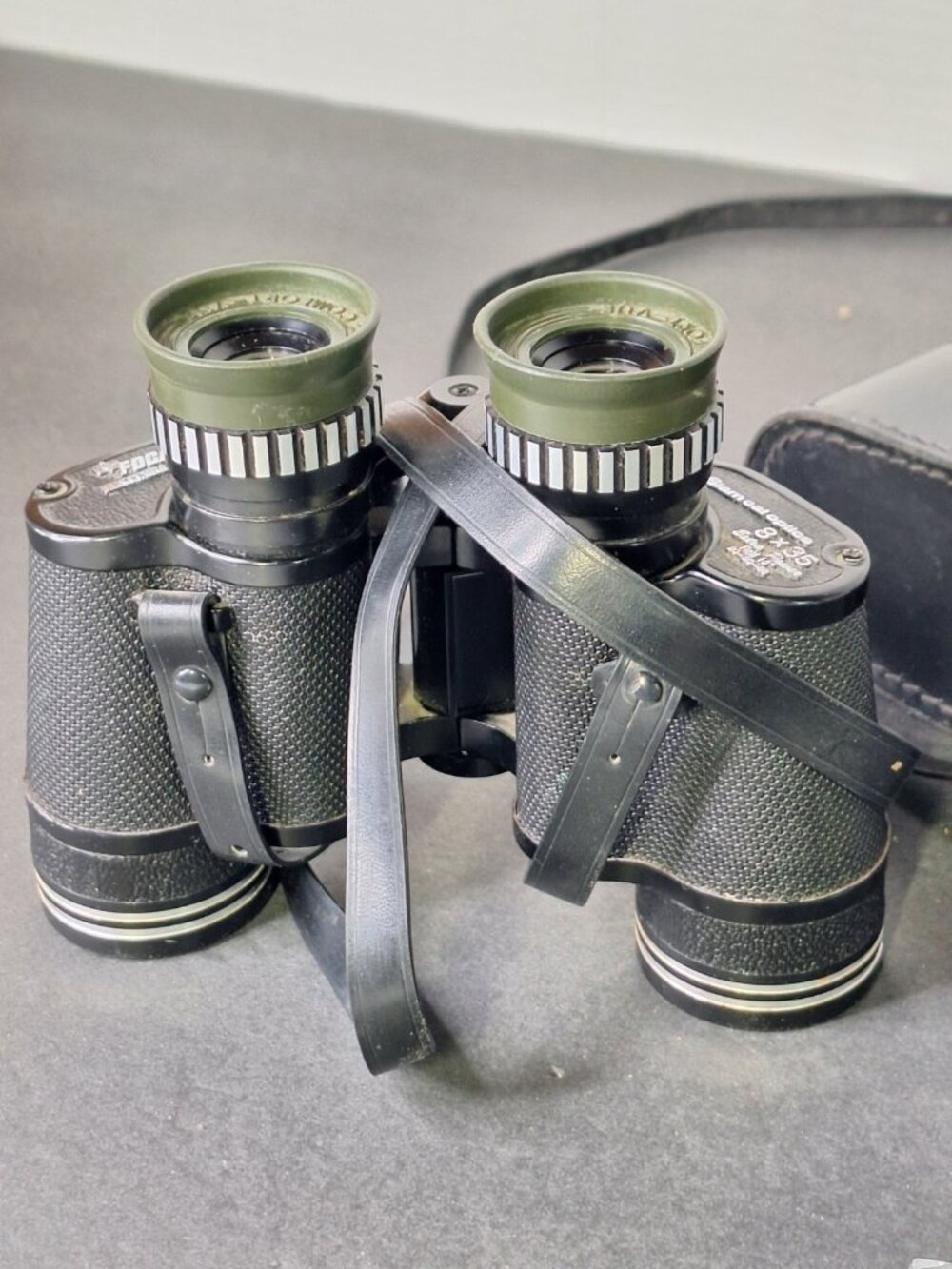Binoculars Focal Siam Cat Optics 8x35 Night Vision Adapted With Case - Picture 10 of 16